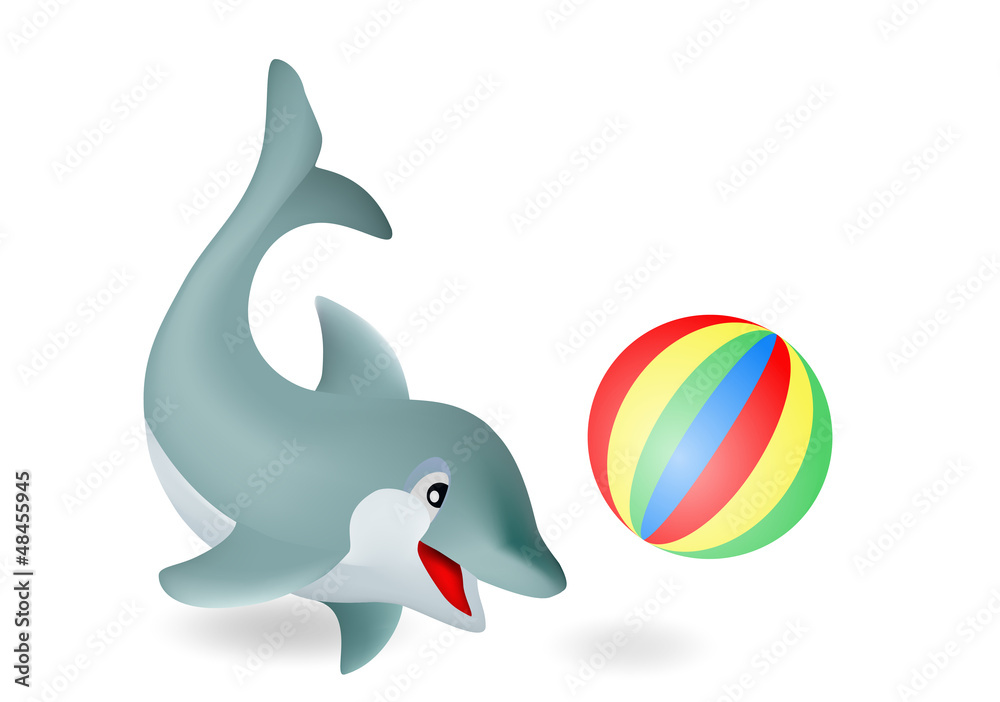 Obraz premium adorable dolphin