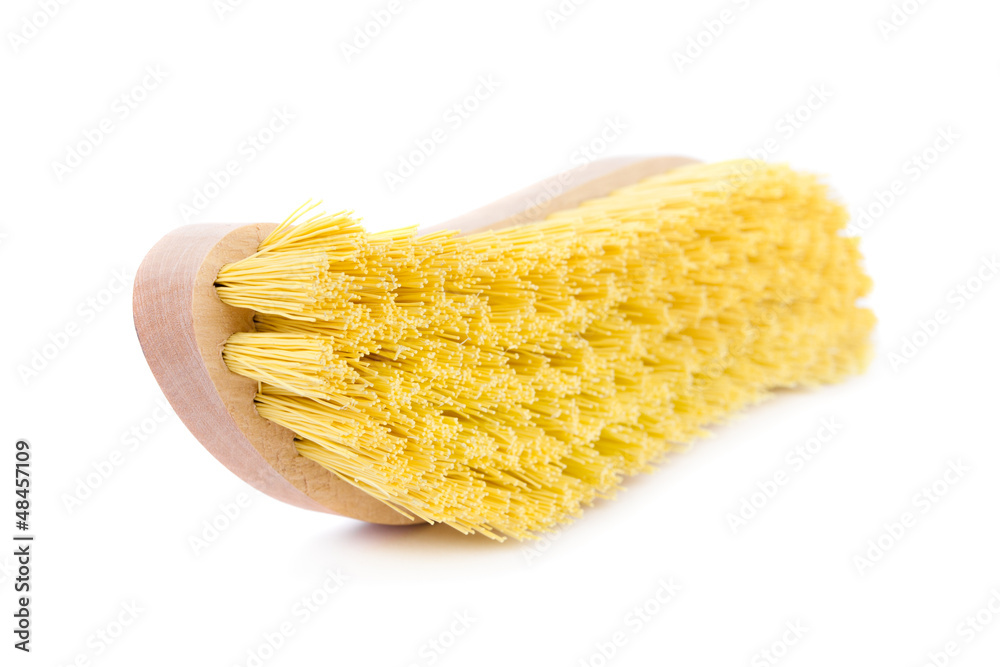 Wire brush tool isolated on white