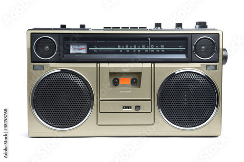 Stylish Bronze Boombox