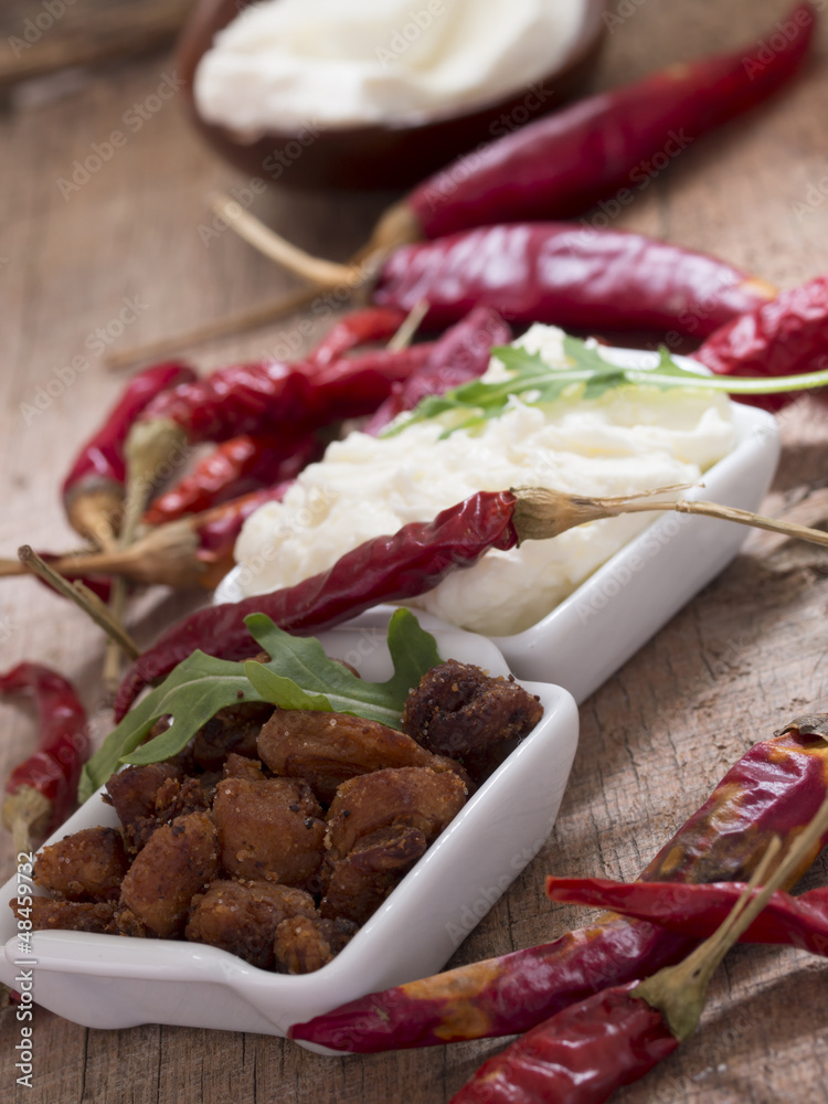 greaves with red hot chili peppers