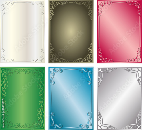 set of backgrounds