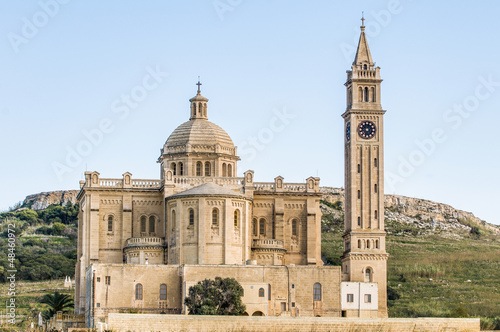 Ta' Pinu church near Gharb in Gozo, Malta