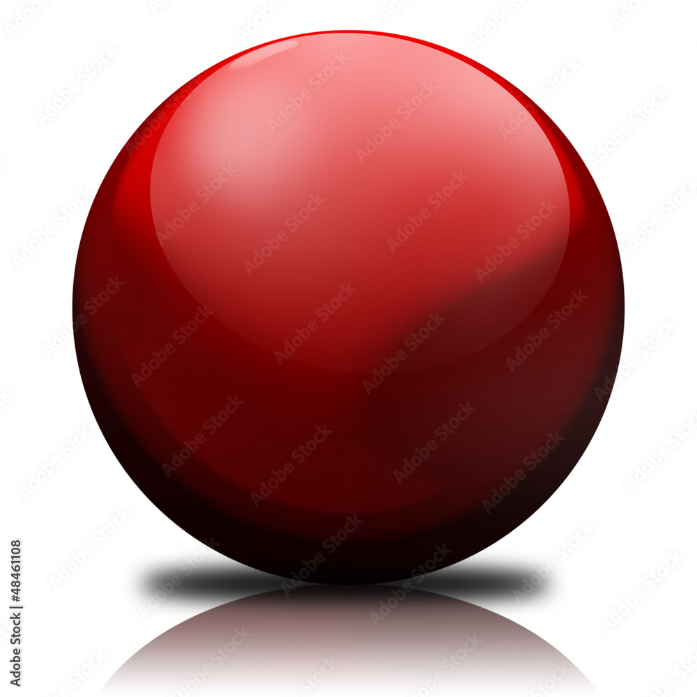 Glaskugel Rot Glaskugel Rot