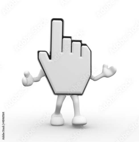 Hand cursor