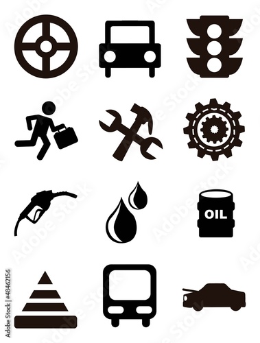 car maintenance and repair icons