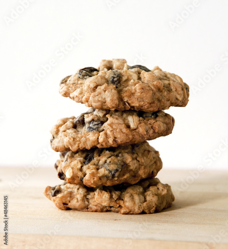 Картината върху платно Oatmeal Cookies