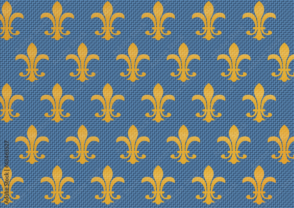 Fond_mailles_Fleur de lys Fond_mailles_Fleur de lys