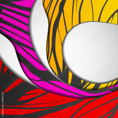 multi layered abstract background