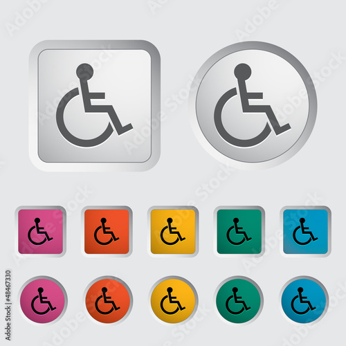Disabled single icon.