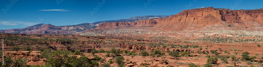 Panorama of Capitol Reef National Park