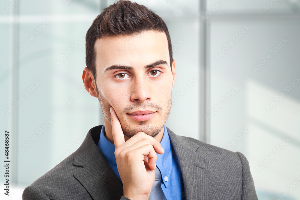 Successful businessman portrait Successful businessman portrait