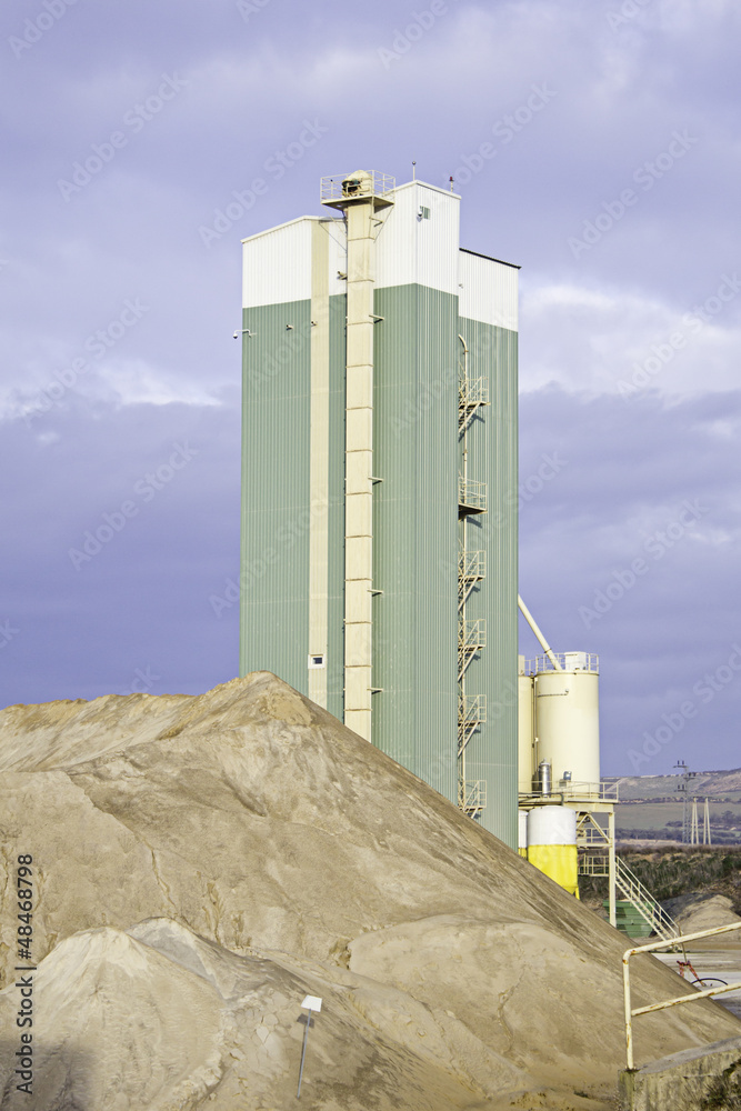 Obraz premium Cement company