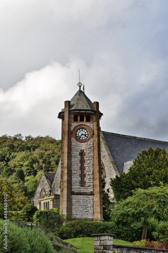 Clock Tower in Grange-Over-Sands