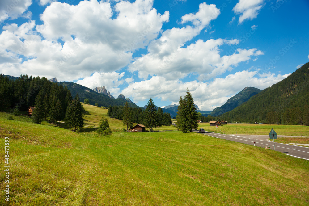Fototapeta premium Alpine landscape