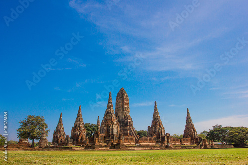 Wat Chaiwatthanaram,Temple of Ayutthaya Historical, Thailand photo