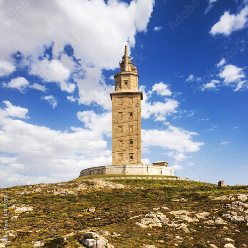 Hercules tower, La Coruna, Galicia, Spain, UNESCO © mrks_v