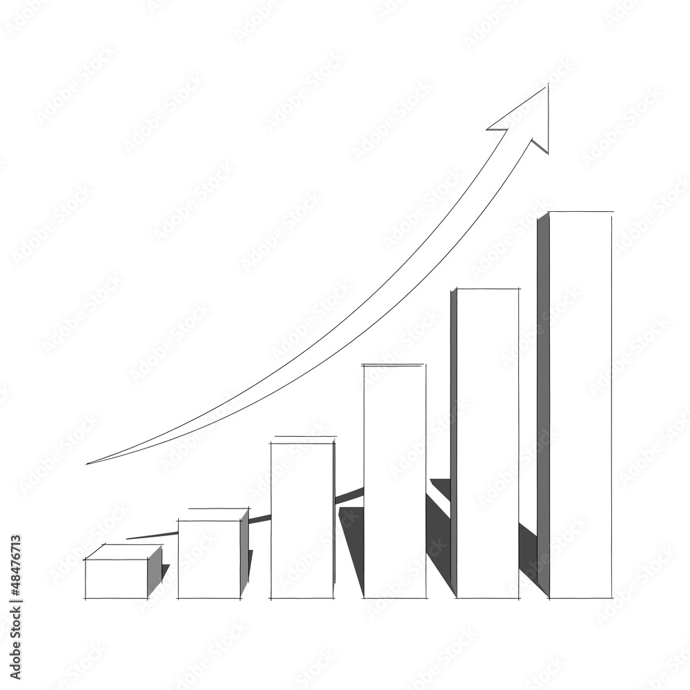 sketch of a bars graph