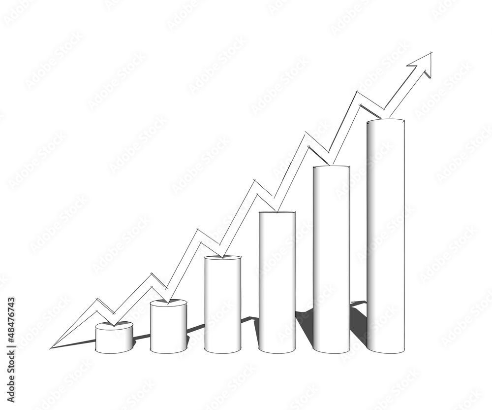 sketch of 3d bar graph sketch of 3d bar graph