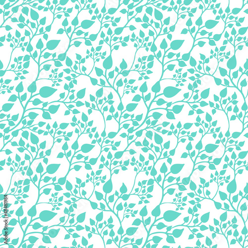 Seamless casual pattern with leaves