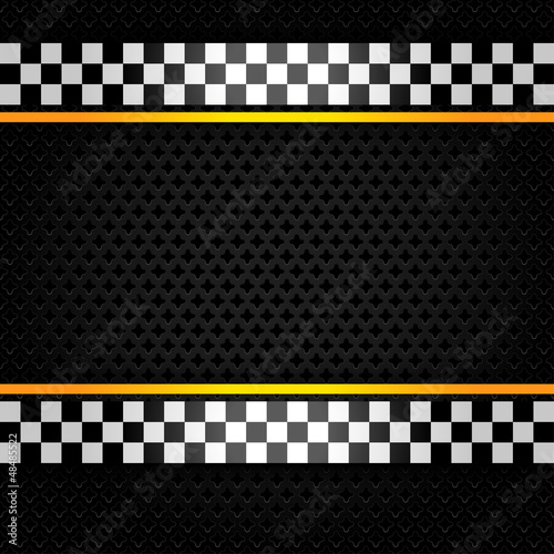 Metallic perforated sheet