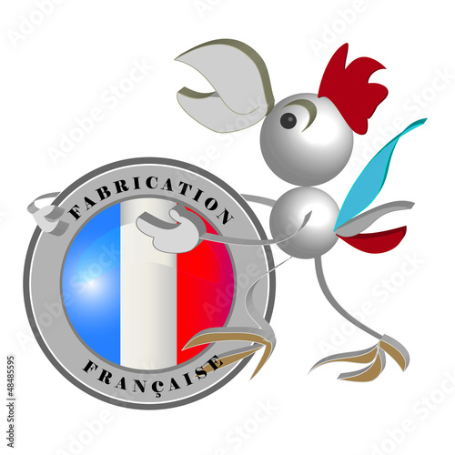 Fabrication Française, le coq Gaulois