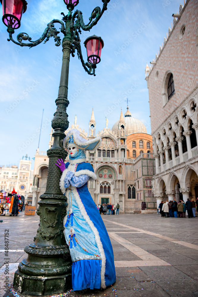 Naklejka premium Venice Mask, Carnival.