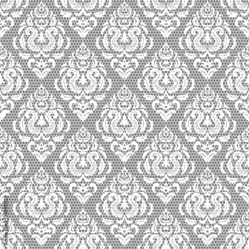 seamless lace floral pattern