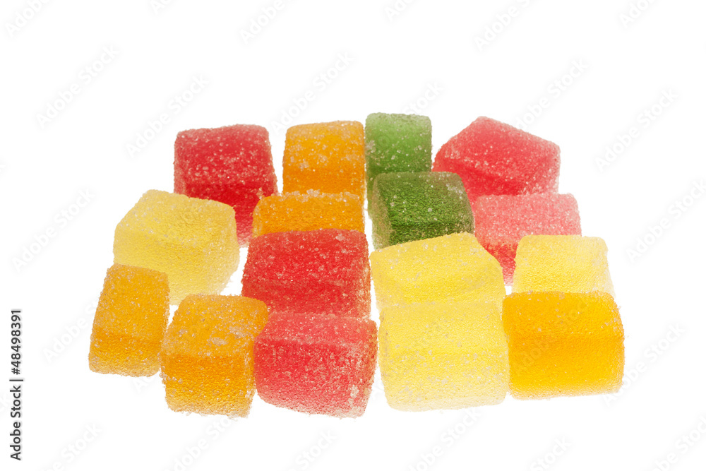Colorful jelly candies Colorful jelly candies