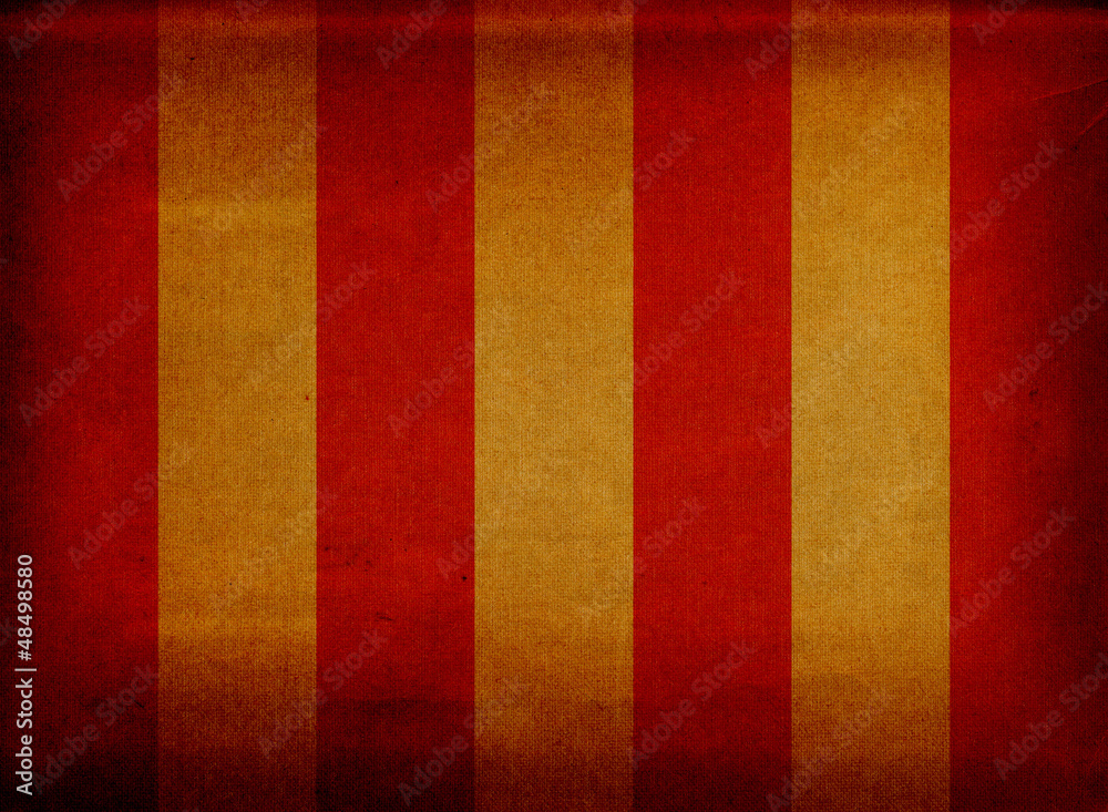 Fototapeta premium Grunge canvas deck chair cover