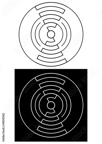Abstract circular design