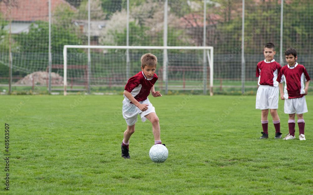 kids soccer game