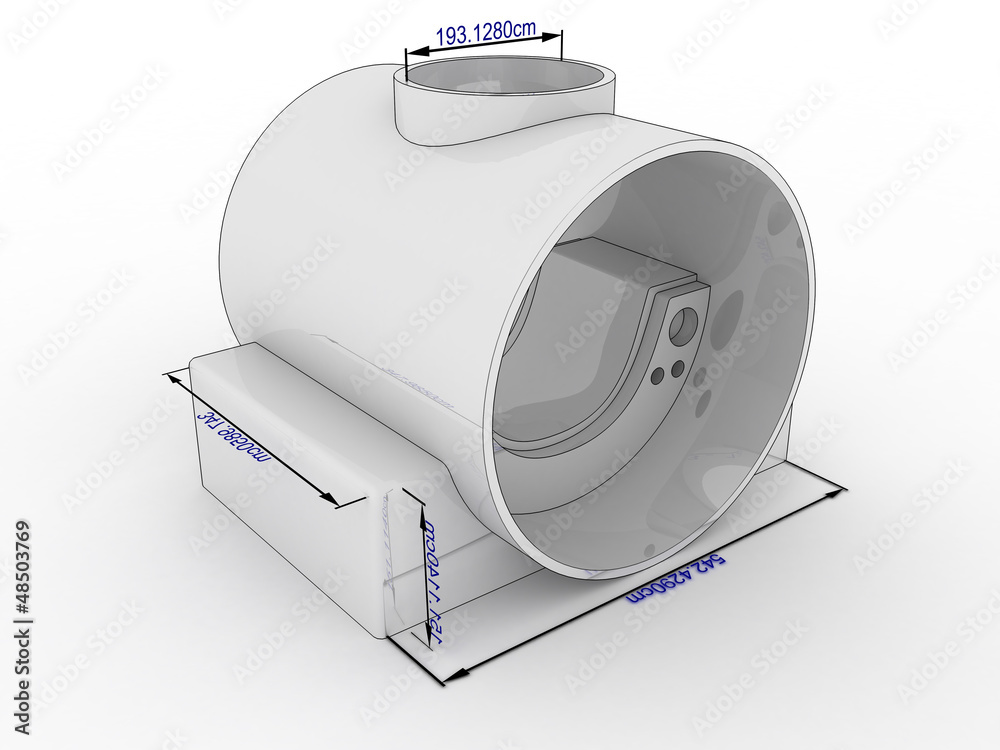 Metal piece with a ruler on a white background №5 Metal piece with a ruler on a white background №5
