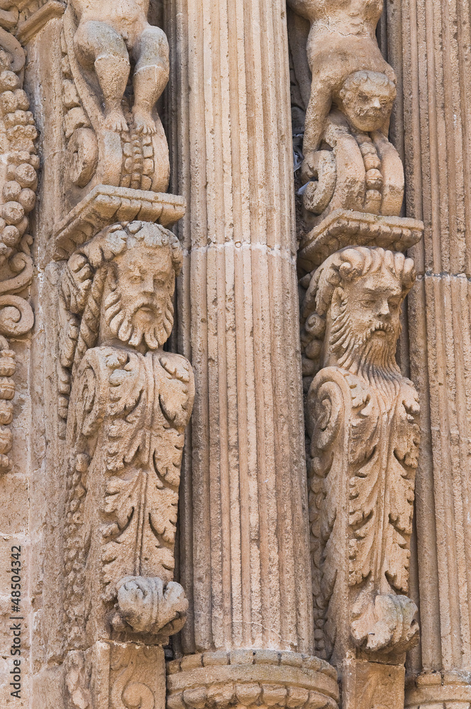 Church of St. Domenico. Nardò. Puglia. Italy.