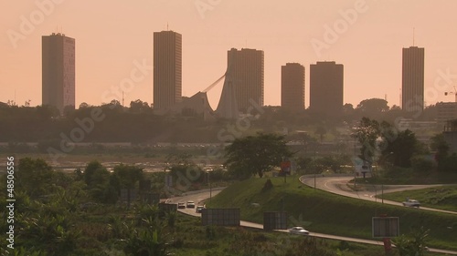 Abidjan, capital of Ivory Coast photo