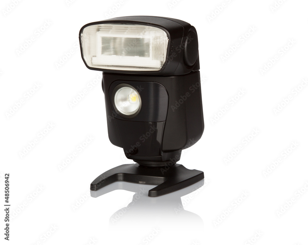 External on-camera flash External on-camera flash