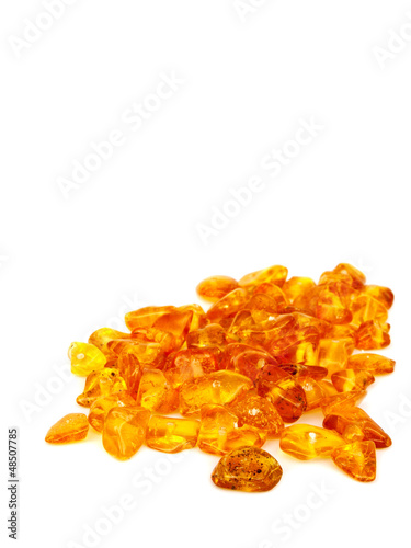 Canvastavla Raw amber