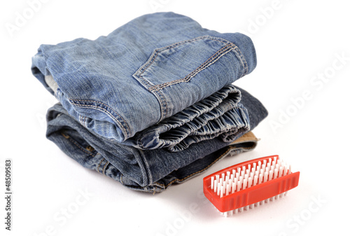 Jeans for Kids and Brush photo