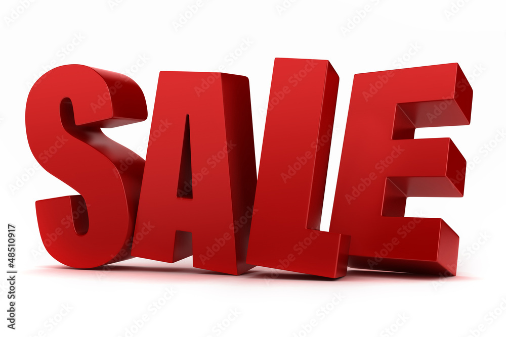 3d render of a word SALE 3d render of a word SALE