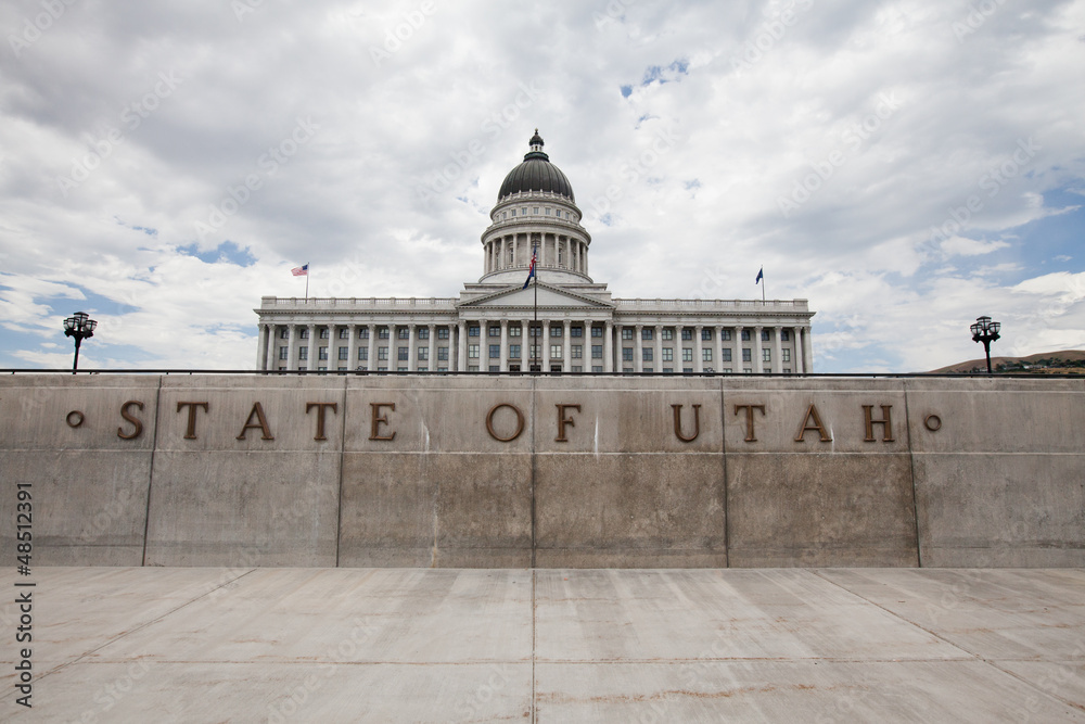 Fototapeta premium Capitol Town Hall Utah