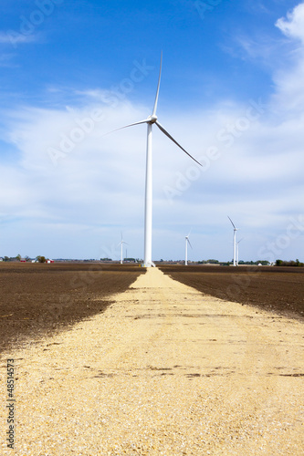 wind turbine farm in wisconsin photo