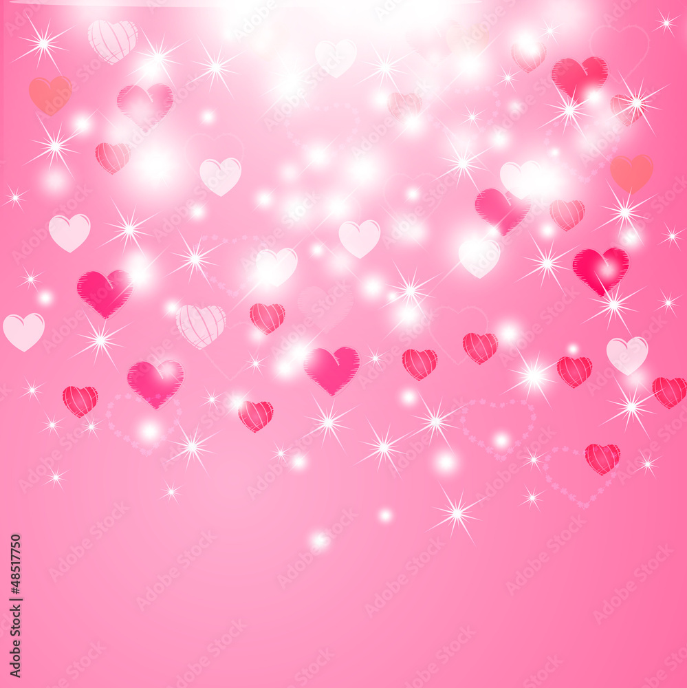 背景 ハート バレンタイン クリスマス Stock Vector Adobe Stock