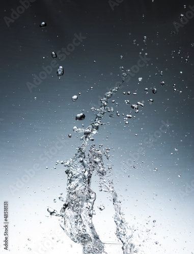 Wallpaper Mural The splash splashing in the white background Torontodigital.ca