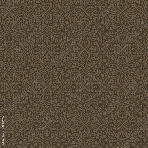 Vintage Floral seamless pattern. Retro background abstract.