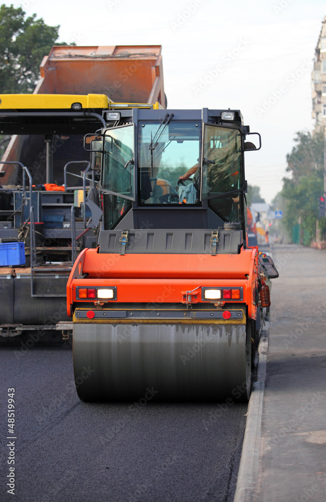Fototapeta premium Highway Construction