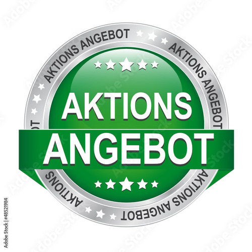 aktions angebot button