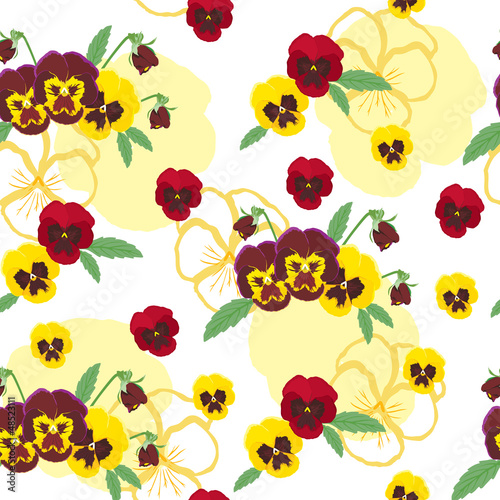 Pansies  background