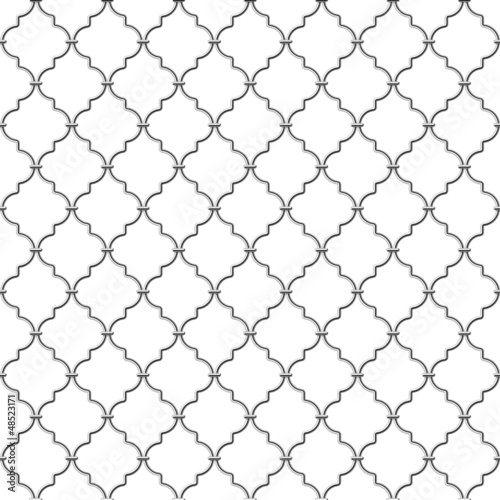 Metal lattice. Seamless illustration.