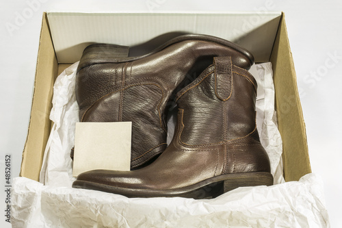 New Boots in Box