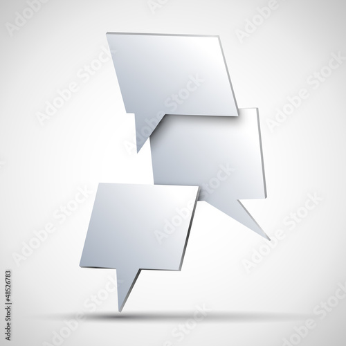 Logo and Cover speech # Vector