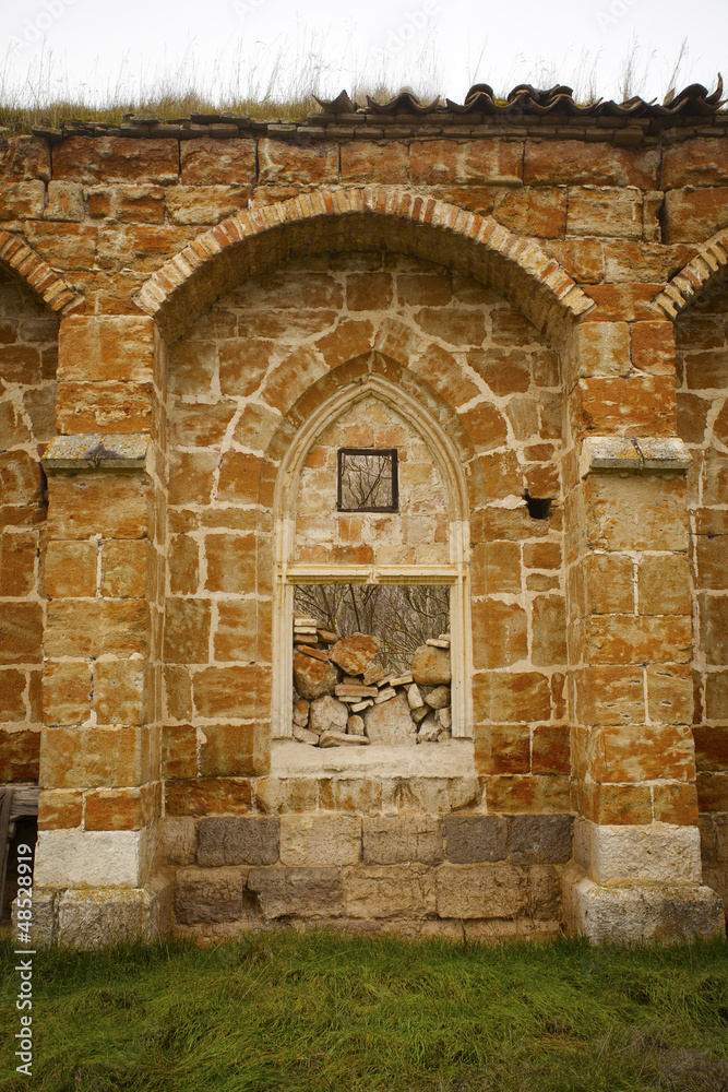 Ruined Monastery Window